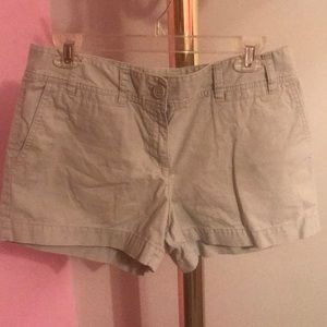 Ann Taylor loft khaki shorts